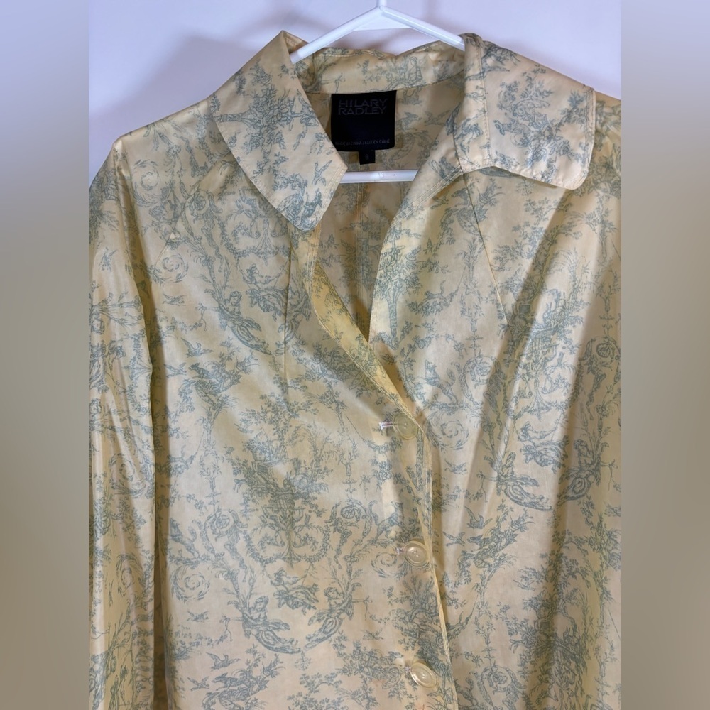 Hilary Radley Women’s RainCoat Coat Jacket Size 8 Used